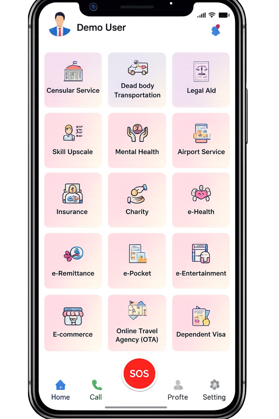 mGES mobile image